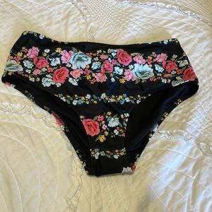 Saturday Sale! Old Navy High Rise Bikini Floral Swim Bottoms